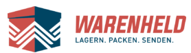 Lagern. Packen. Senden. - WARENHELD Logo