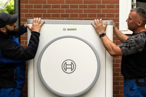 Wärmepumpeninstallation (Bosch),