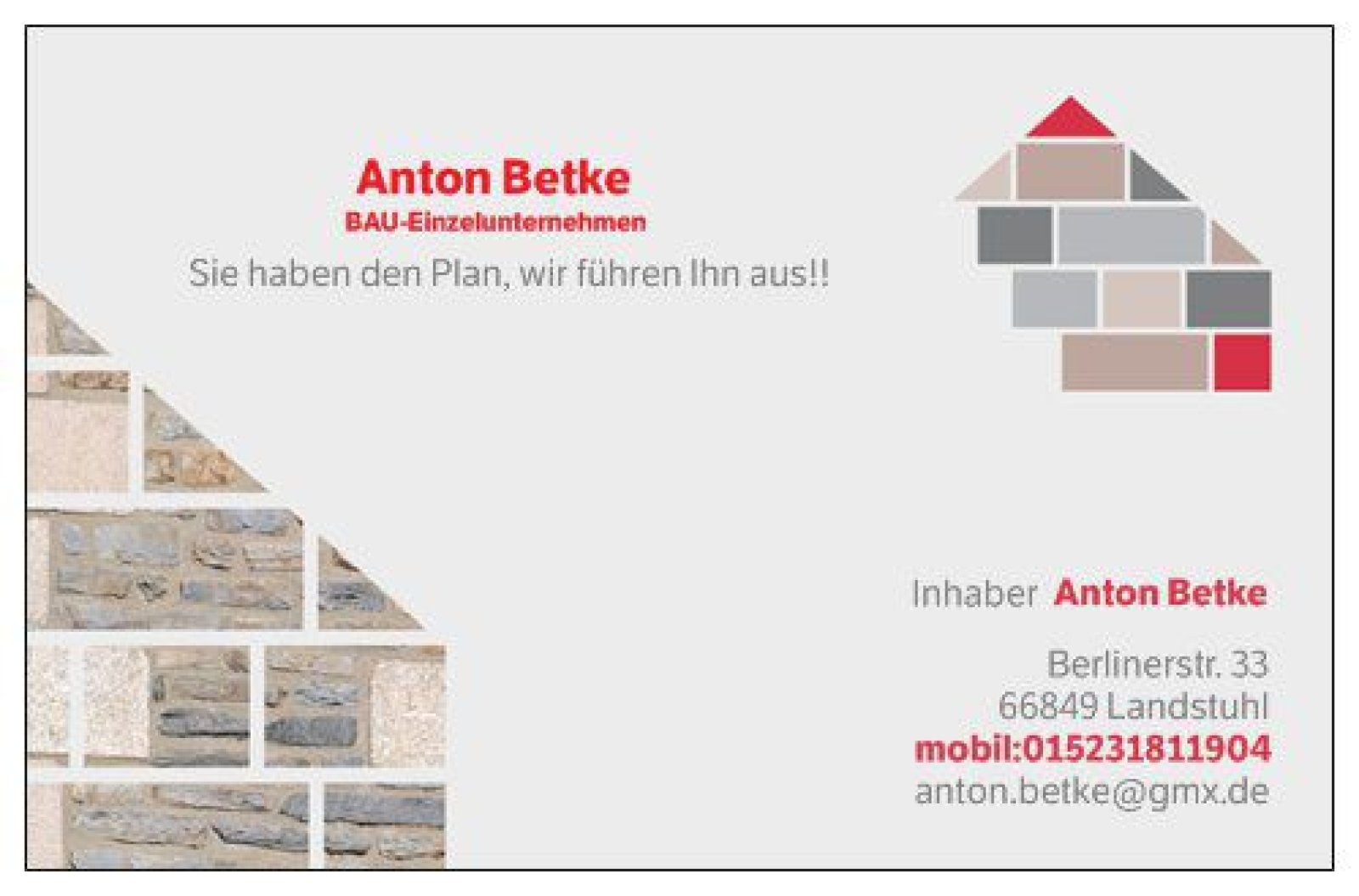 Anton Betke BAU-Einzelunternehmen Logo