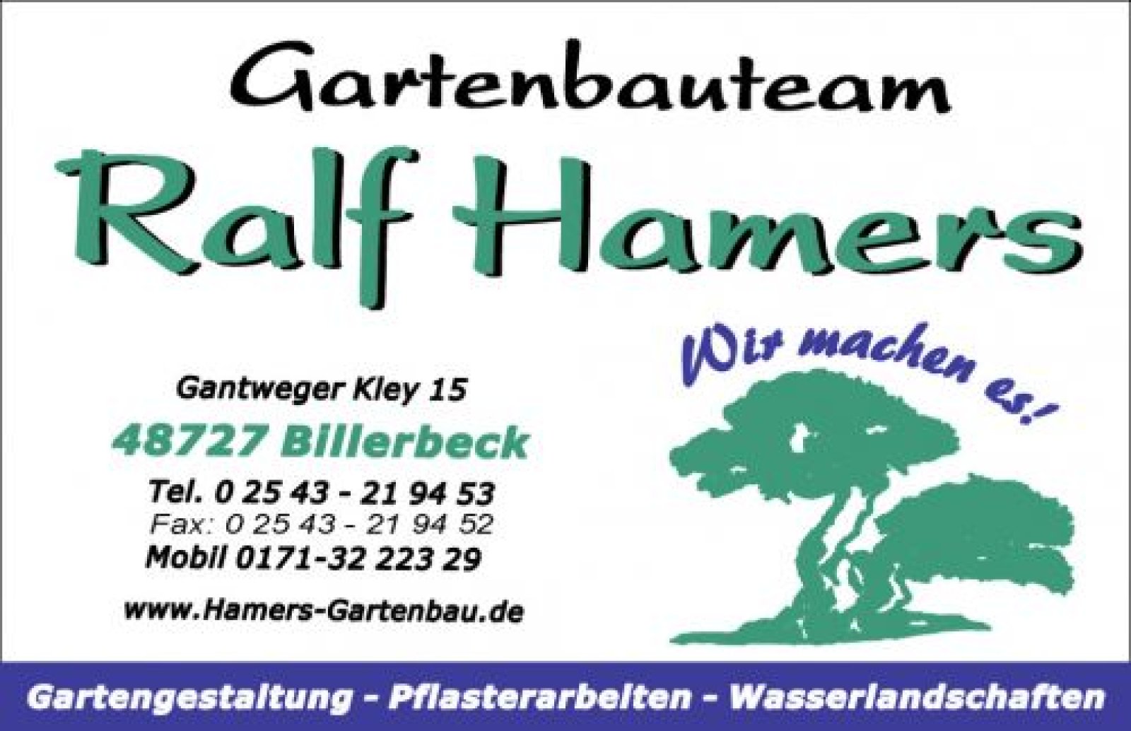 Gartenbau Logo