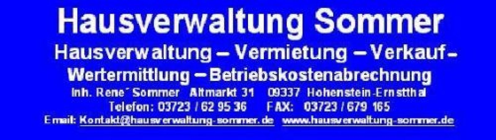 A Hausverwaltung Sommer Logo