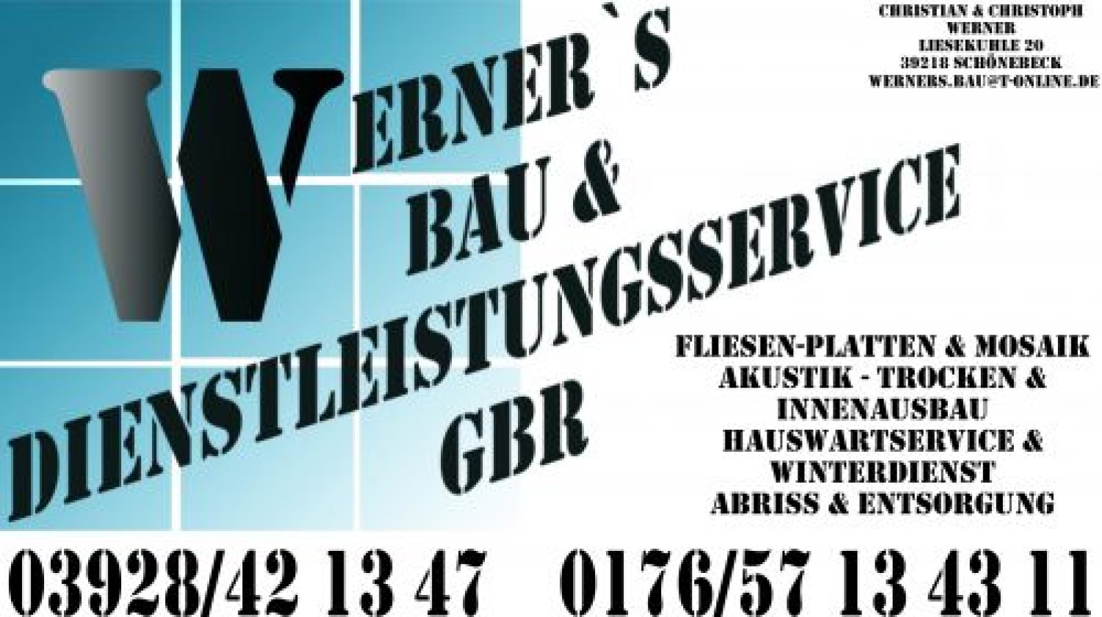 Werner´s Bau & Dienstleistungsservice GbR Logo