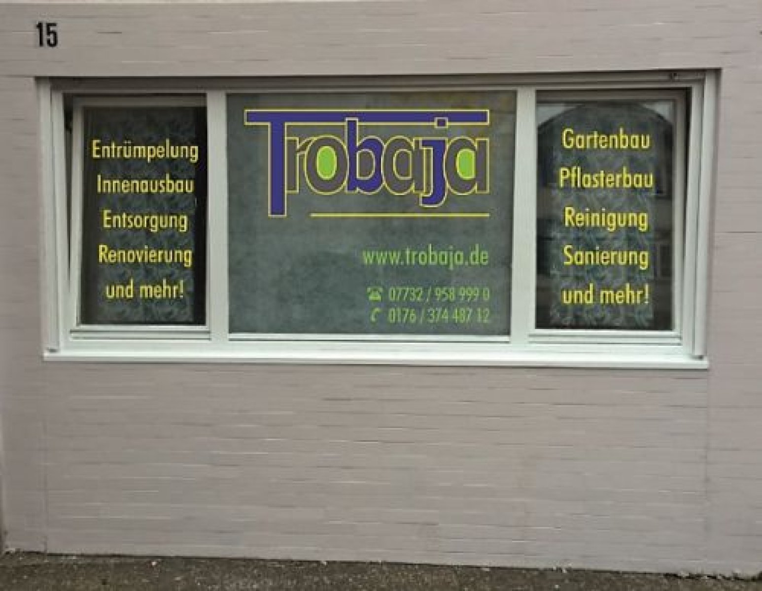 Trobaja Entrümpelung Pflasterarbeiten Entsorgung Sanierung Renovierung und mehr Logo
