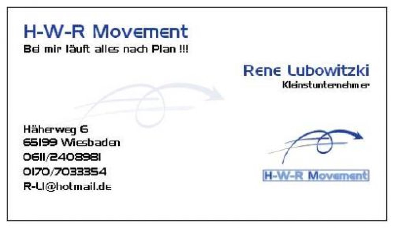 H-W-R Movement Logo