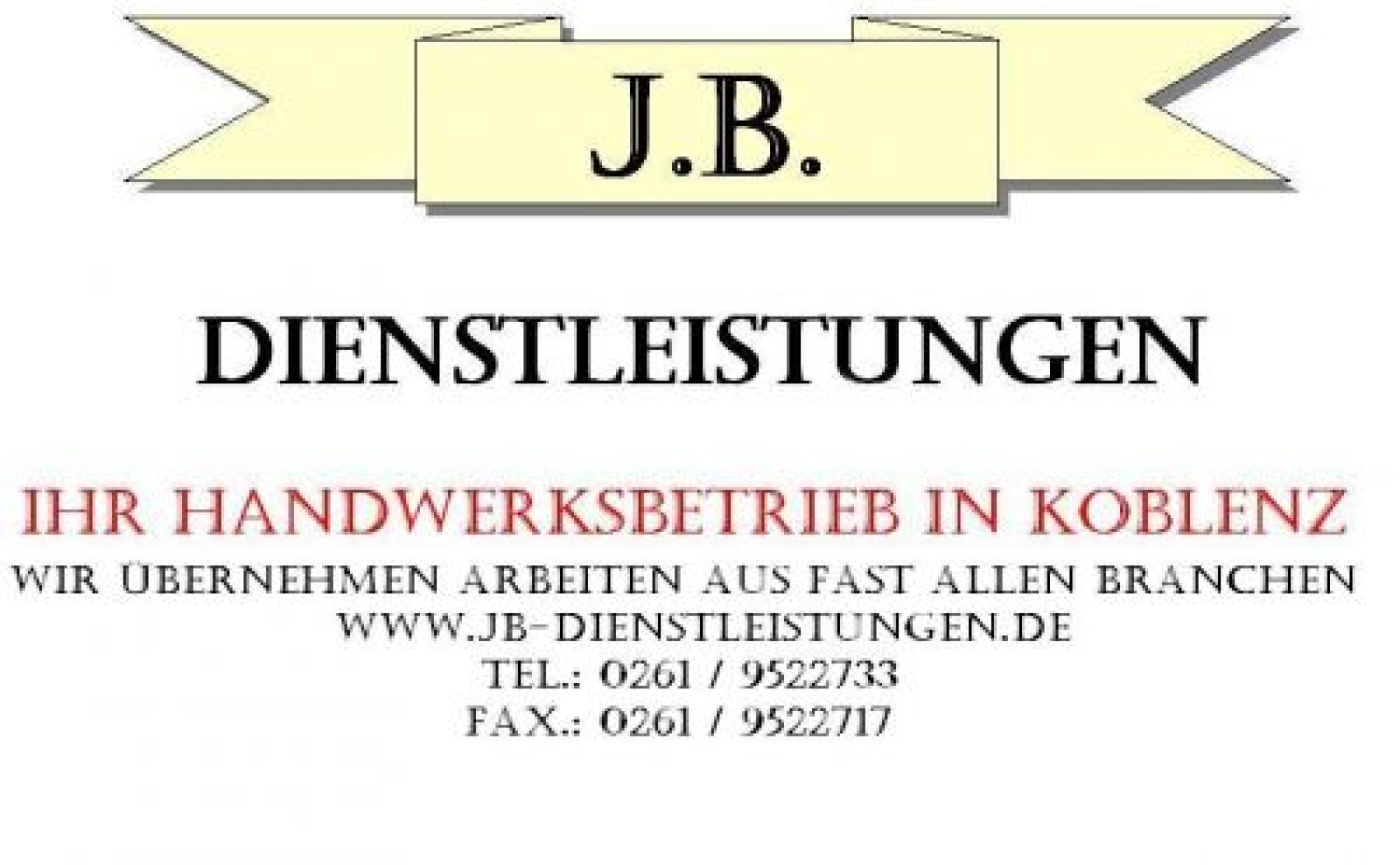 J.B. Dienstleistungen Logo