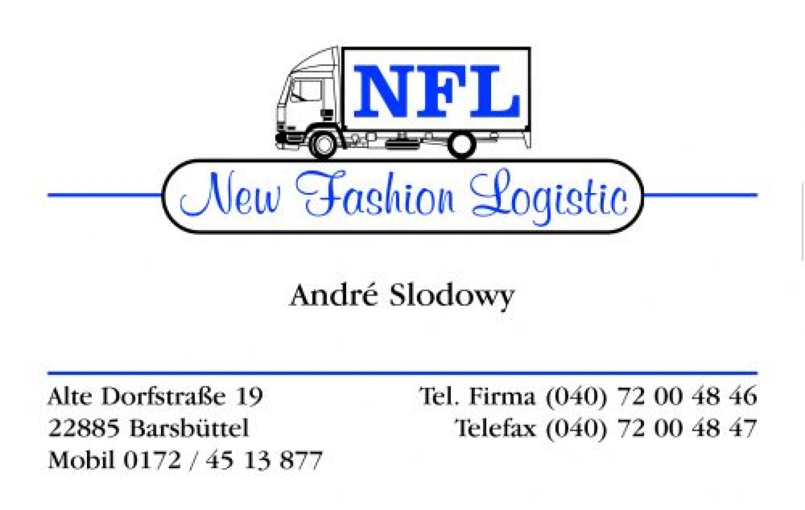 New Fashion Logistic Logo
