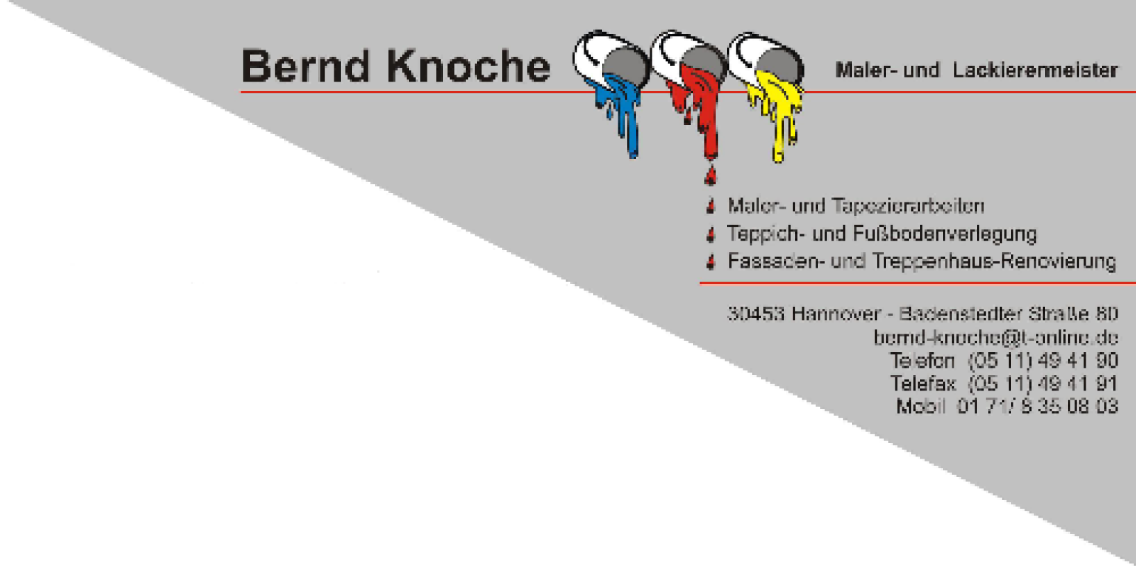 Bernd Knoche Malerarbeiten Logo