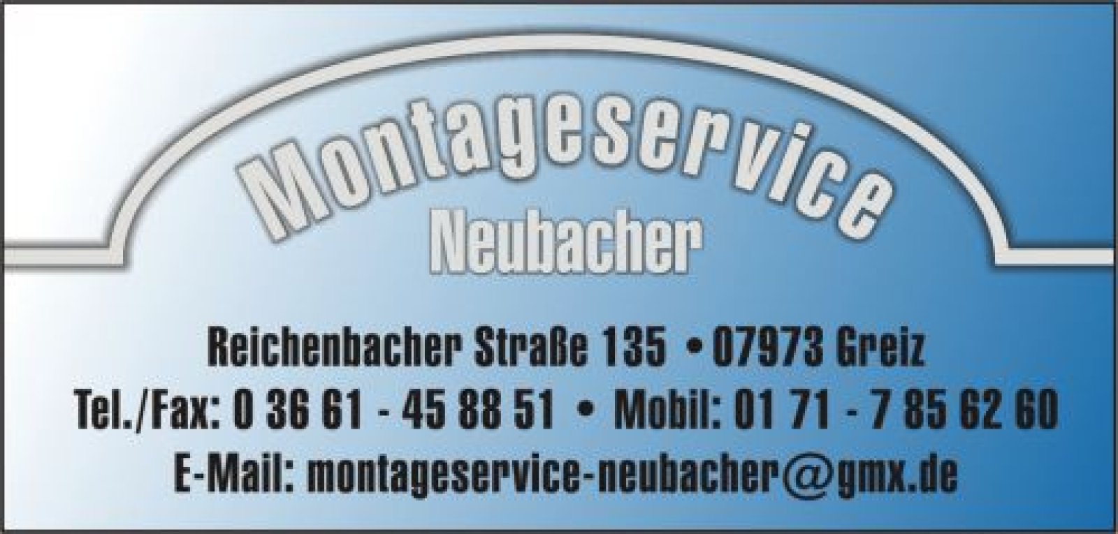 Montageservice Neubacher Logo