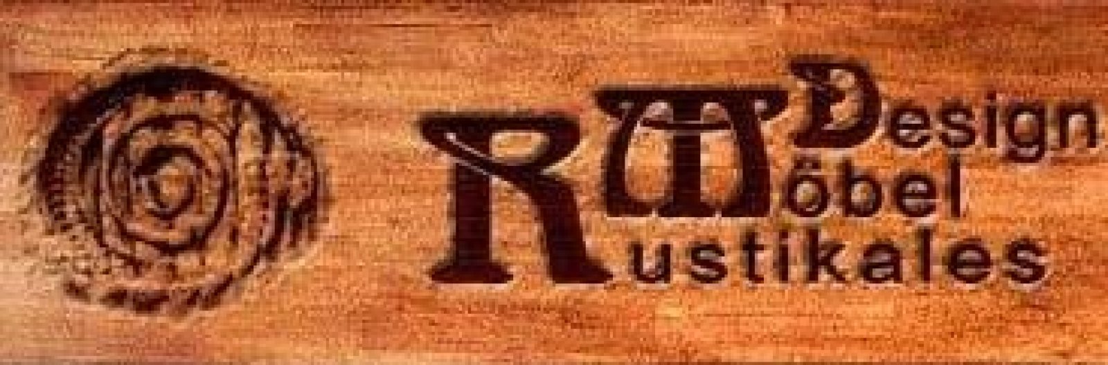 Rustikales Möbeldesign Logo