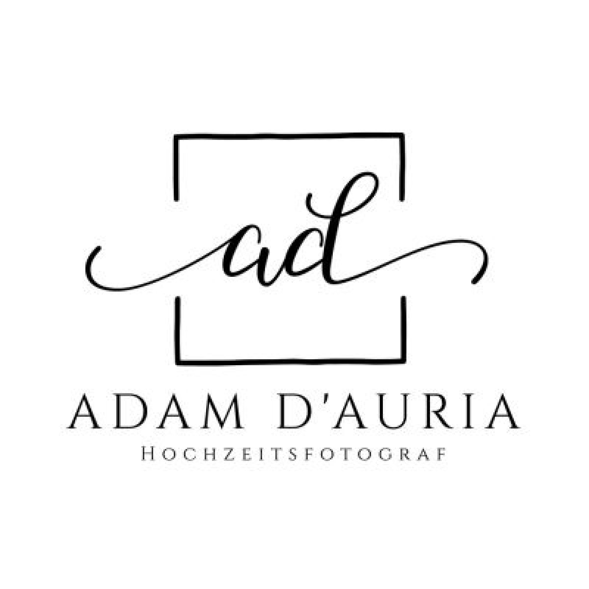 Adam D'Auria Hochzeitsfotograf Logo