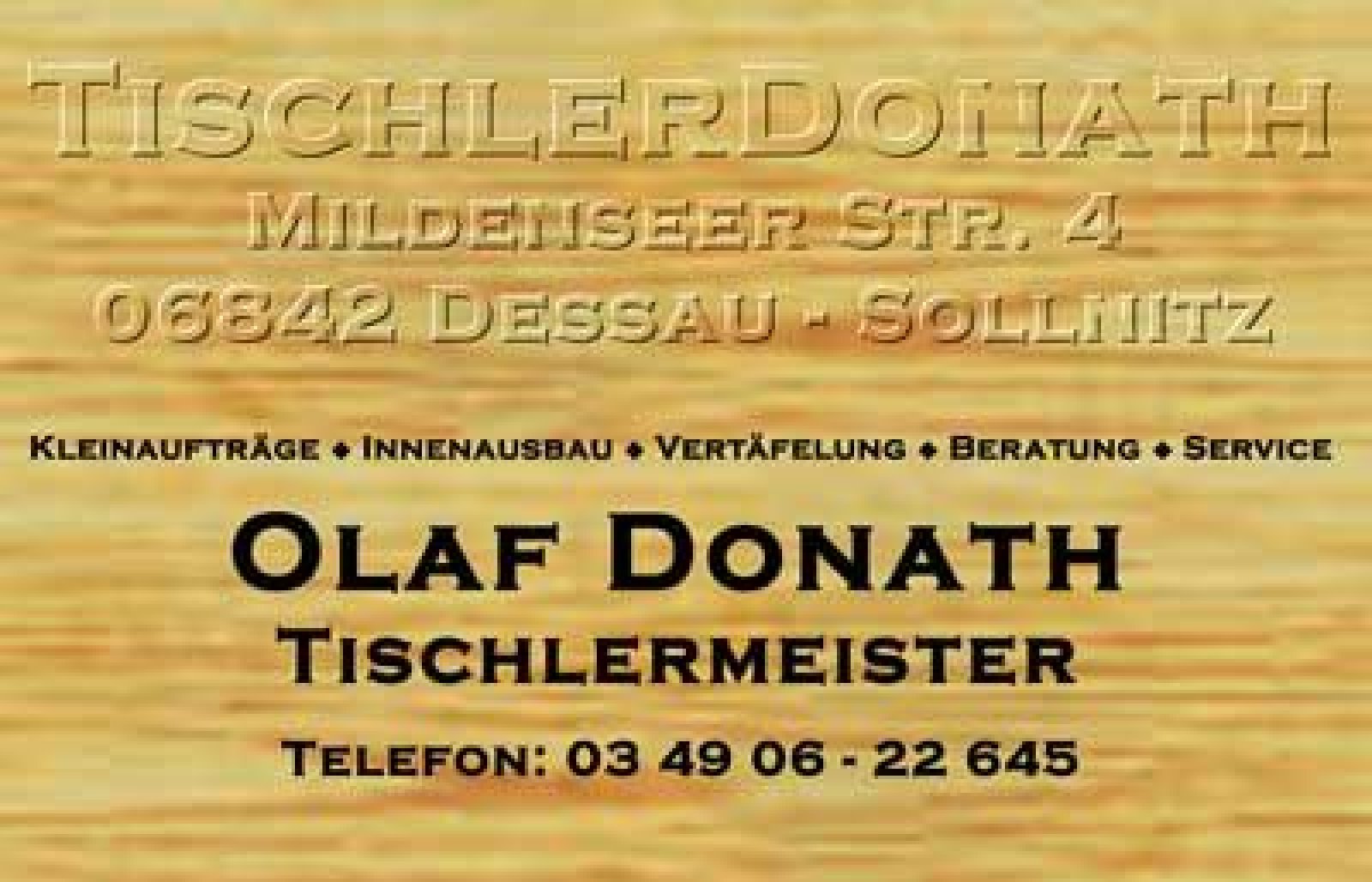 Tischlerdonath Logo