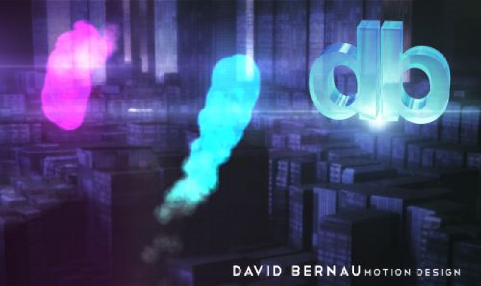 David Bernau - Motion Design Logo