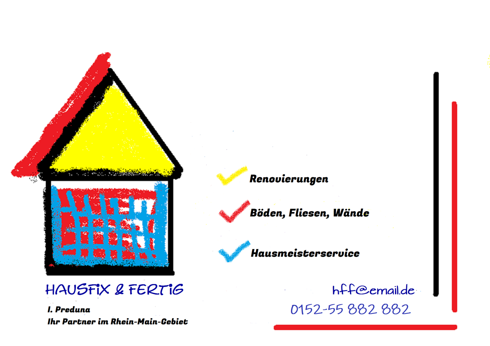 Hausfix&fertig Logo