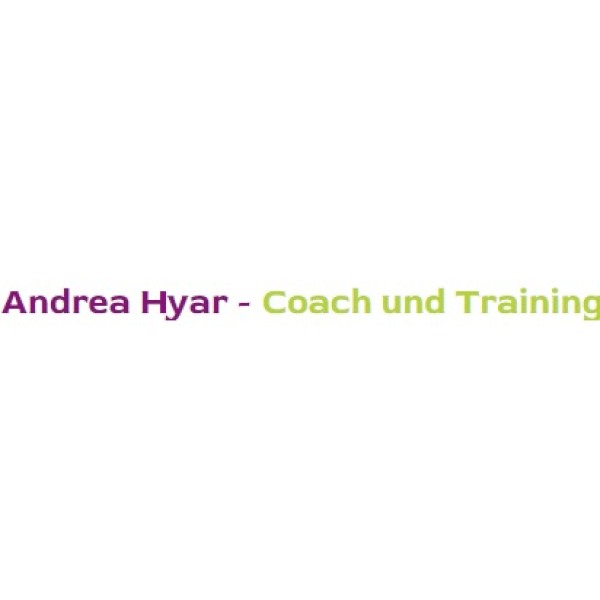 Andrea Hyar - Coaching und Training Logo