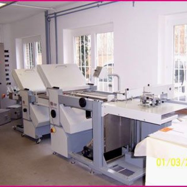 Druckerei Schmohl & Partner: Falzmaschine