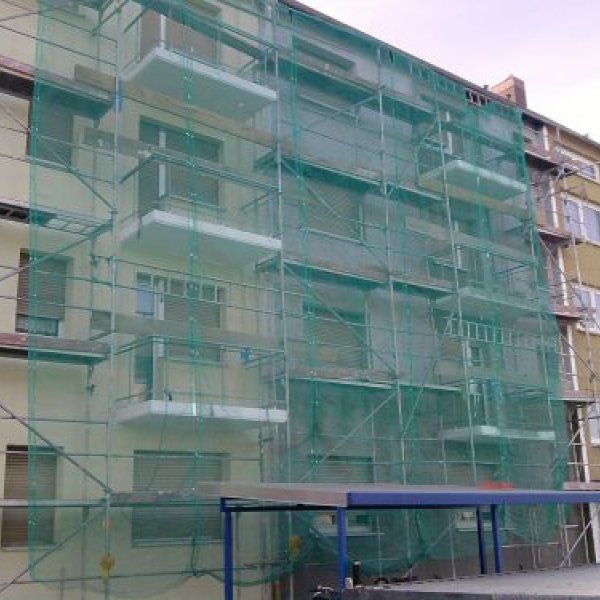 SCW-Bausanierung: Vollwärmeschutz in Sandhofen 2 über 2000 m²