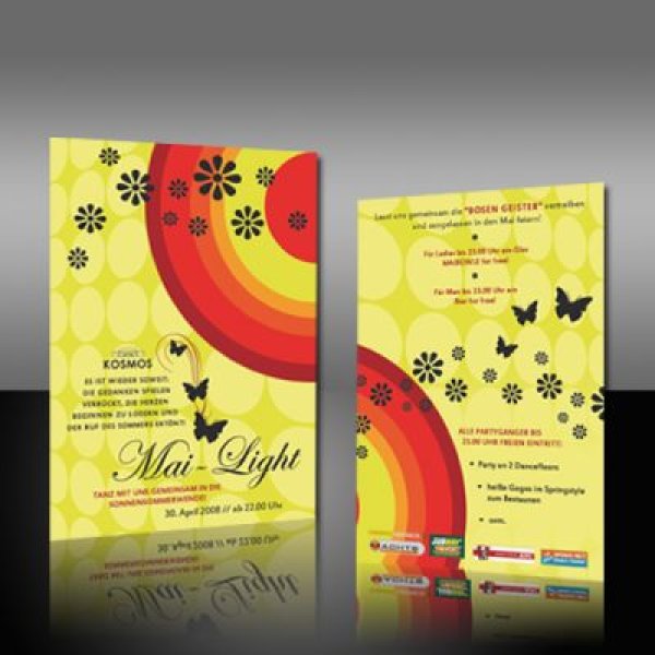 Cornelia Grünke Design: Flyerdesign \\\\\\\"Mai-Light\\\\\\\"