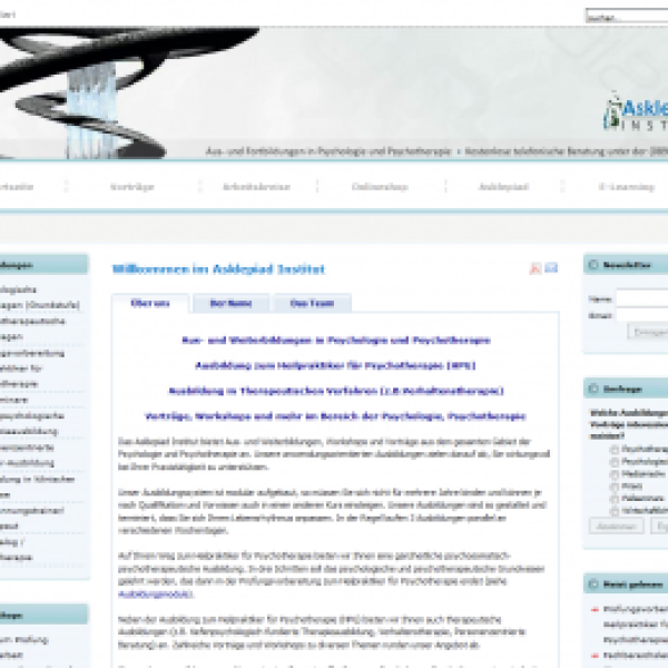 Lunatec Computer Ltd.: Eine von uns erstellten Webseiten auf Joomla Ba...