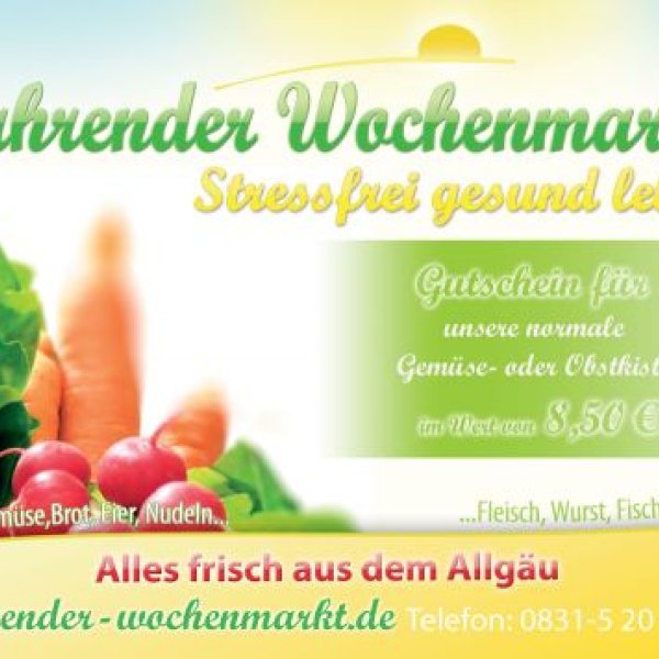 Rothenberger.TV Film & Werbeproduktion, Fotostudio, Grafik, Internet: Fahrender Wochenmarkt