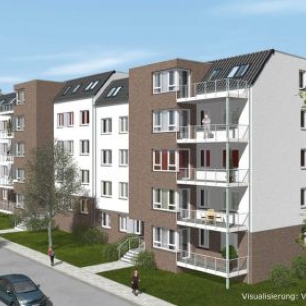 Visuell3 - Architekturvisualisierung: Architekturvisualisierung eines Immobilien-Projekt...