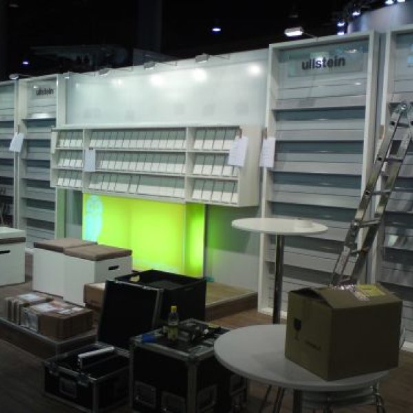 Messe- und Eventbau Jüngling: Messeatand für Ullstein Frankfurt 08
