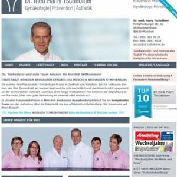 Münchner Webdesigner: Webseite für Arztpraxis