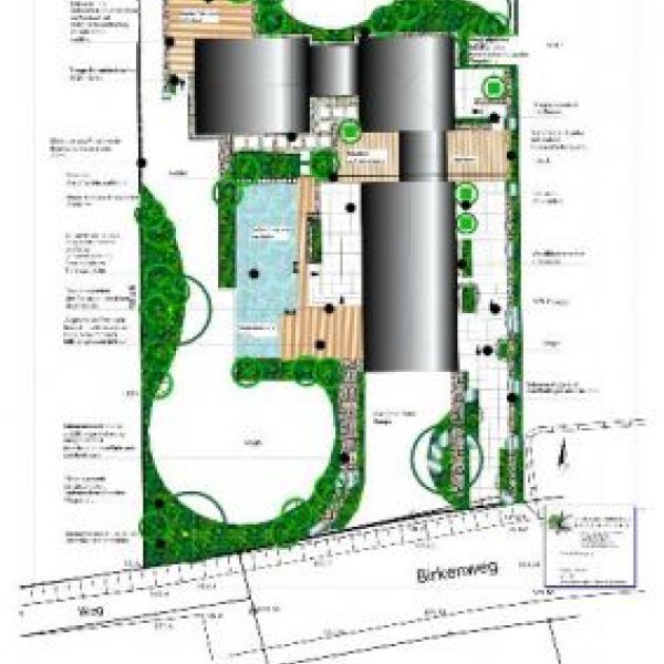 Living-Innenarchitektur: Geomantische Gartengestaltung