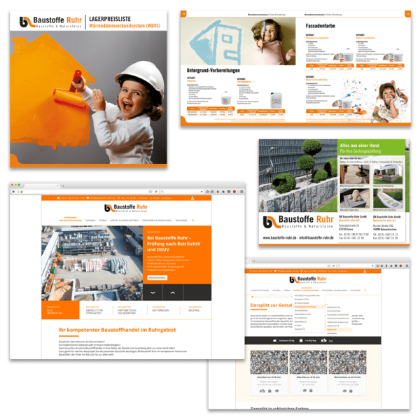 gehrmann Beratung und Design: Werbekonzeption für Baustoffhändler