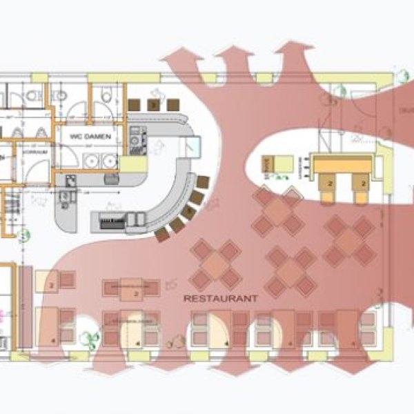 Living-Innenarchitektur: Energiefluss im Wohnraum