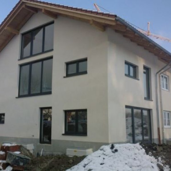 Zimmermann Ingenieur-&. Baubüro: Doppelhaush&auml;lfte Rosenheim 2007