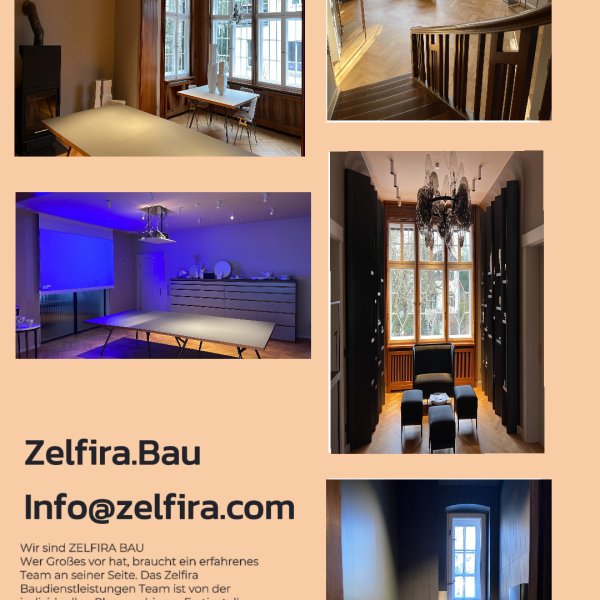 Zelfira Baudienstleistungen: 