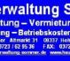 Hausverwaltung sucht weitere Objekte, Hohenstein-Ernstthal