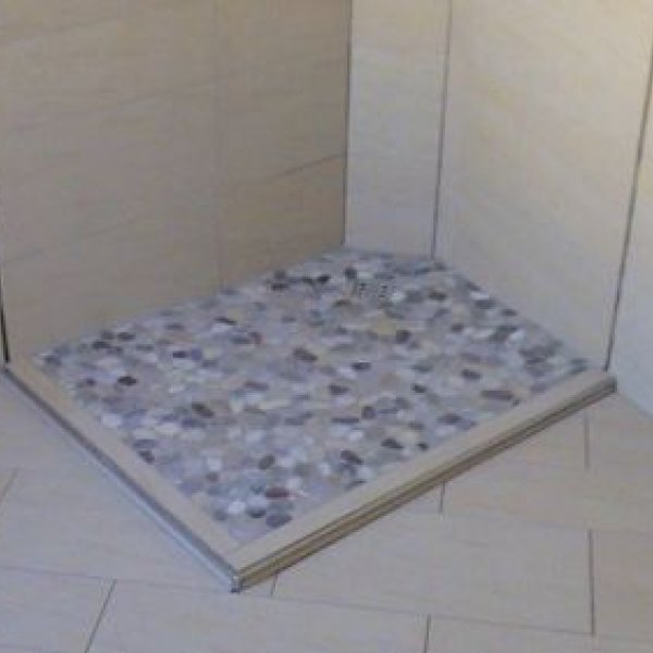 MAJA BAU: Ein sehr exclusives Bad aus Sandstein, die Dusc...