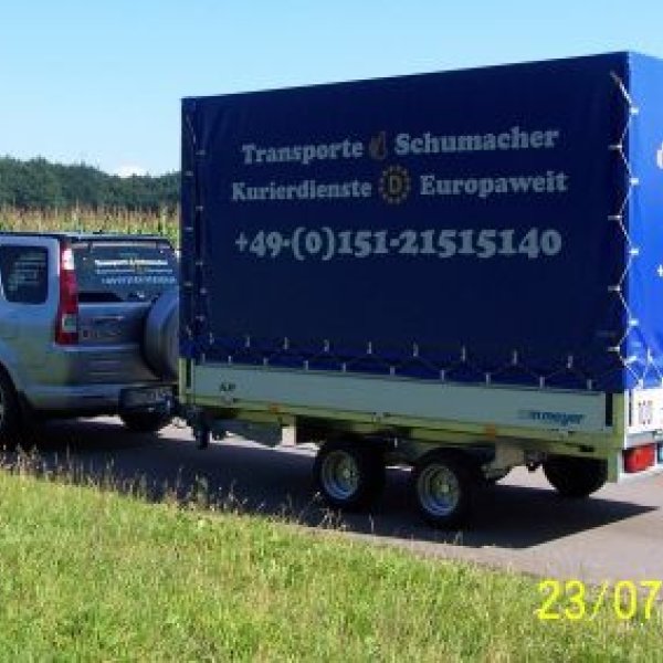 Transporte Schumacher: aber so