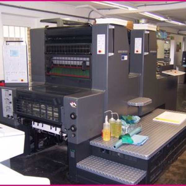 Druckerei Schmohl & Partner: 2-Farb-Offsetdruckmaschine