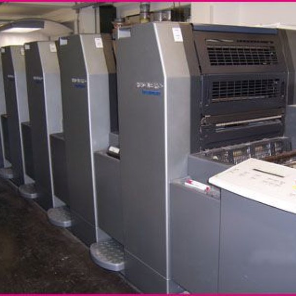 Druckerei Schmohl & Partner: 5-Farb-Offsetdruckmaschine