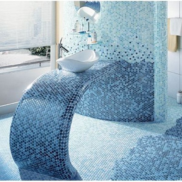 Firma Hollinger: Muster:
Architektur Badezimmer mit Mosaik