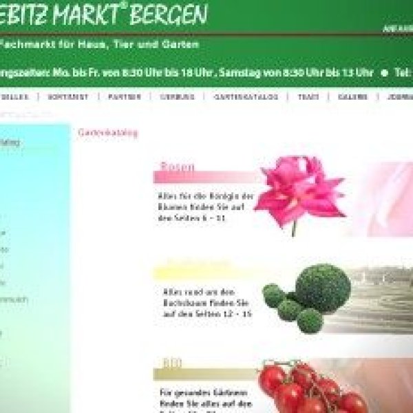 BMC Essen GmbH: Kiebitzmarkt Bergen

Auftrag: Neuentwicklung ...