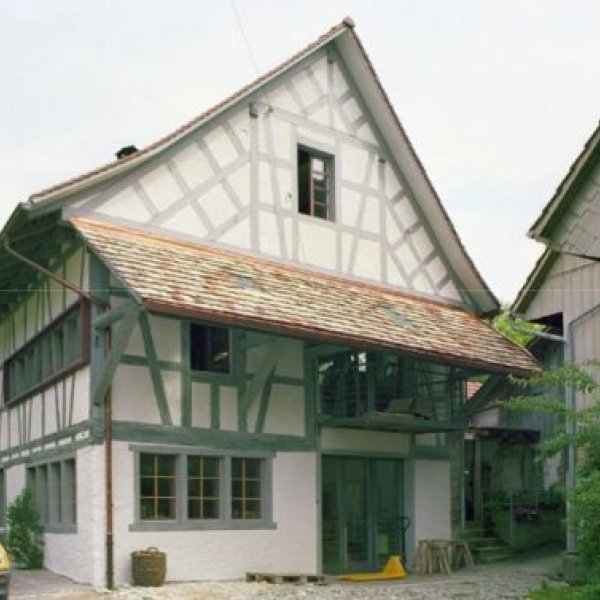 starchraumplan: Umbau und Sanierung Riegelhaus in der Schweiz 1998