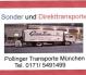 Sonder und Direkttransporte Deutschlandweit, München